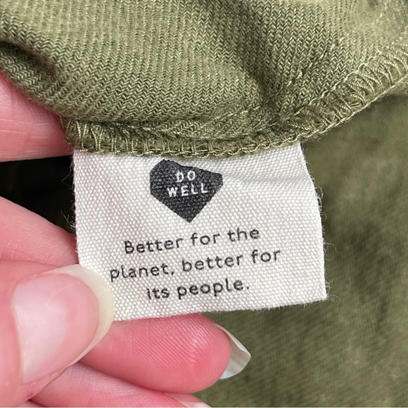 Madewell Olive Green Mini Dress - Picture 10 of 13